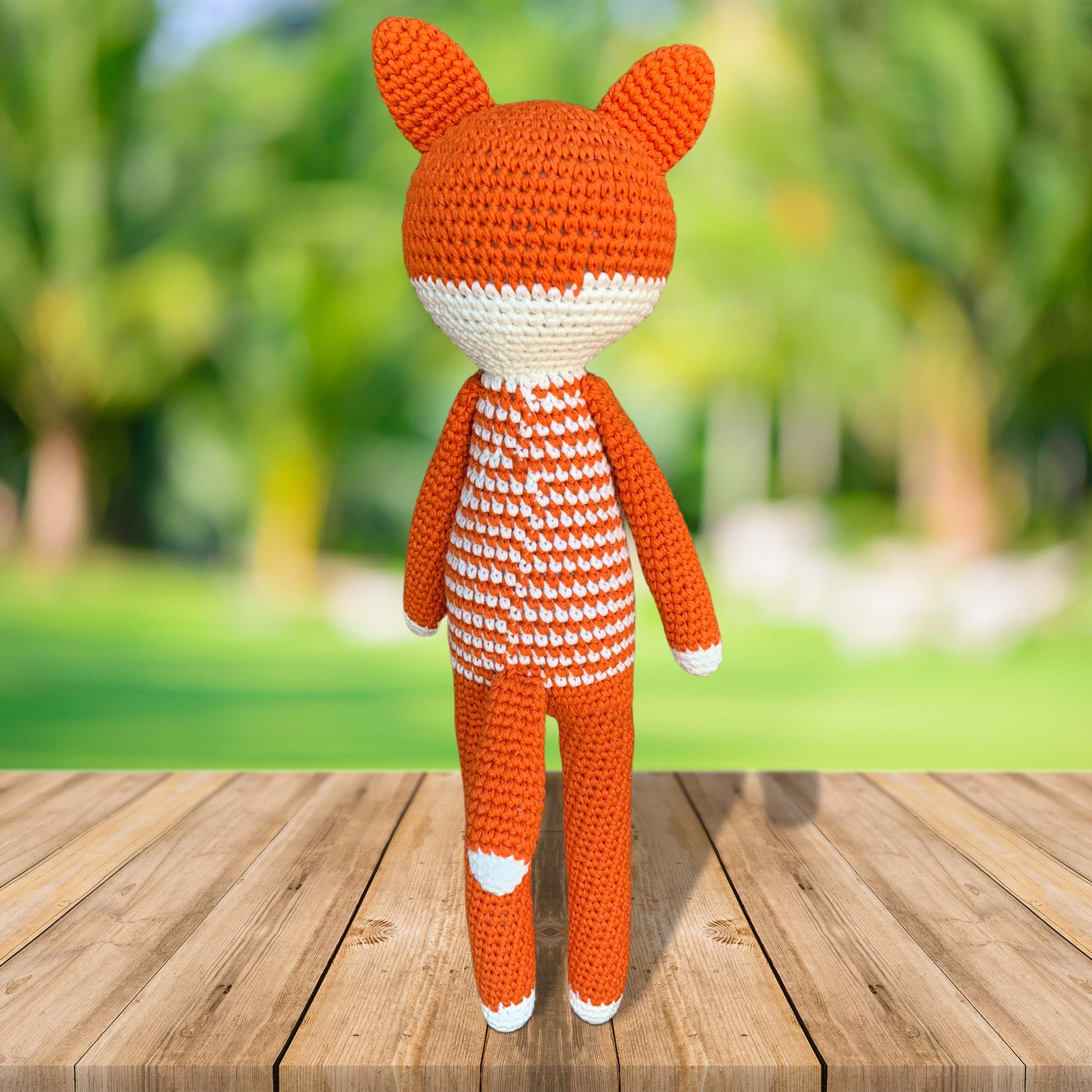 Cute Crochet Fox Amigurumi | Mini Crochet Fox Stuffed Animal