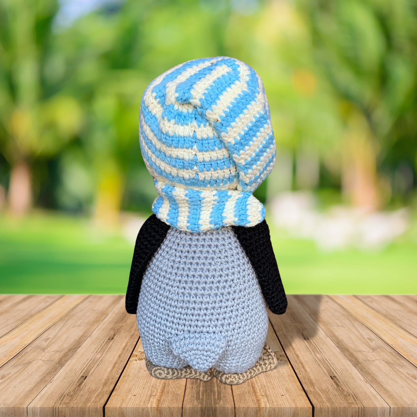 Cute Crocheted Penguin Amigurumi Doll | Mini Handmade Penguin Figurine | Small Stuffed Penguin Plush Toy