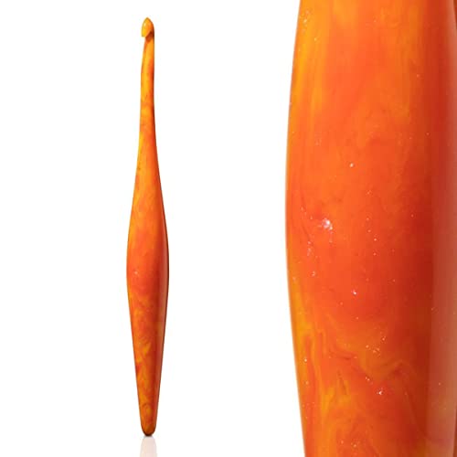 Furls Streamline Swirl Crochet Hook Solar Flare,