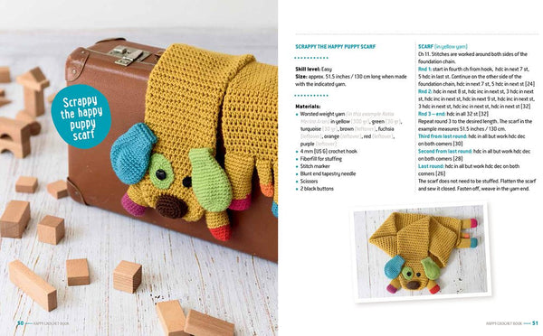 Crochet Pattern for Babies, Happy Crochet Book : Patterns That Make Your Kids Smile by Carolina Guzman
