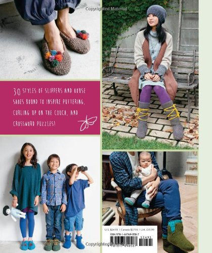 The Knitted Slipper Book: Slippers and House Shoes for the Entire Family by  Katie Startzman