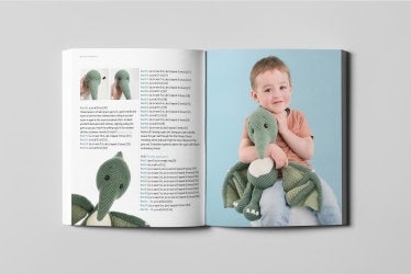 Dinosaurs, Mammoths and More Prehistoric Amigurumi Crochet Pattern Book