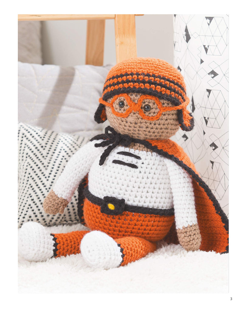 Huggable Superheroes: Spark Your Child's Imagination with 5 Easy to Crochet Characters!