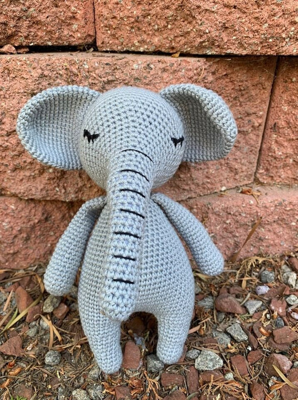 crochet stuffed elephant, crochet tiny elephant, cute crochet elephant, elephant crochet lovey, elephant crochet toy, elephant handmade, handmade stuffed elephant, mini elephant crochet, mini elephant amigurumi, small crochet elephant, small elephant crochet, tiny crochet elephant