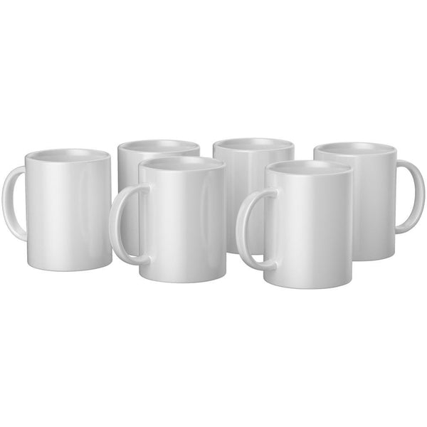 Cricut Mug Press Ceramic Mug Blank 15oz 6/Pkg by Cricut